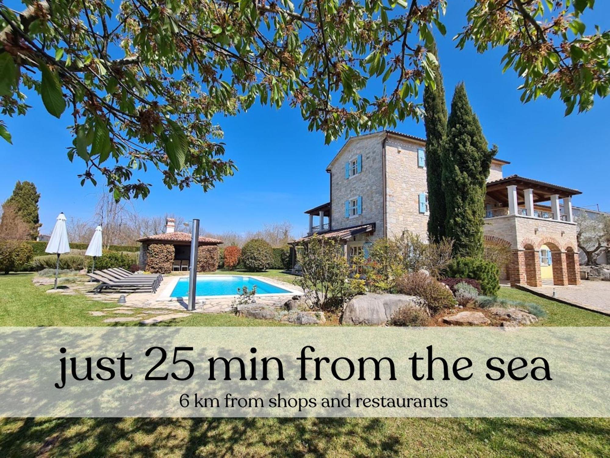 Villa Paolina With Hot Tub Visnjan Exterior photo